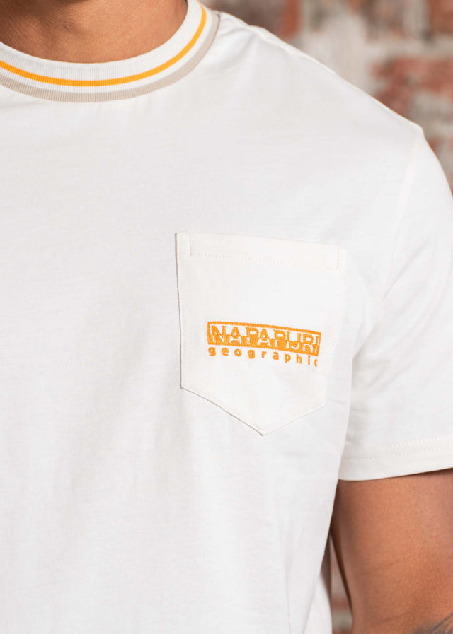 Napapijri T-Shirts S murlo - white whiper
