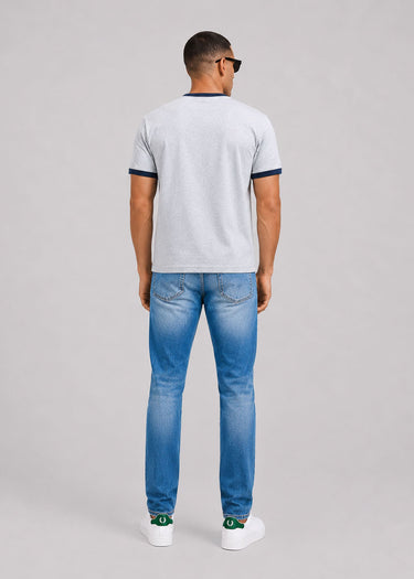 Ellesse T-shirts Ringetto tee - light grey marl