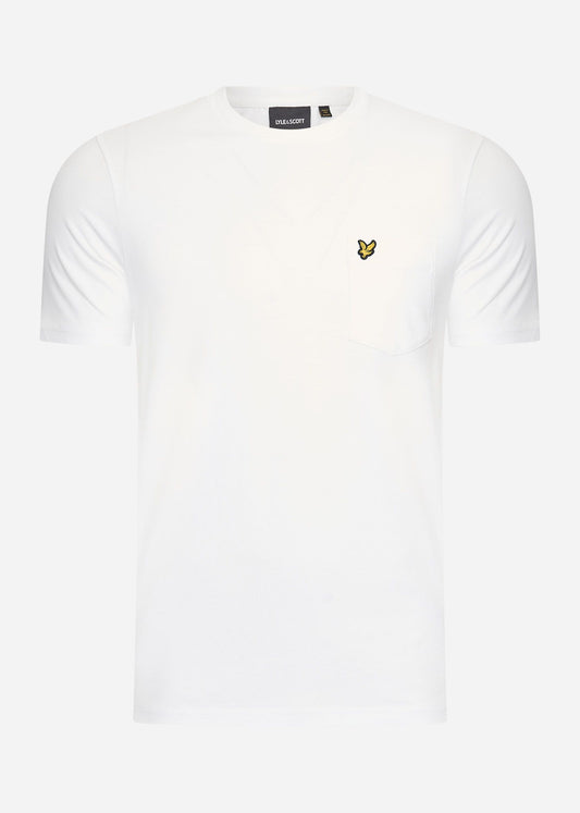 Lyle & Scott T-shirts  Pocket t-shirt - white 