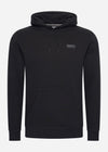 Barbour International Truien  Small logo hoodie - black pewter 