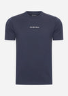 MA.Strum T-shirts  Mastrum printed tee - ink navy 