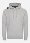 MA.Strum Hoodies  Core overhead hoody - grey marl 