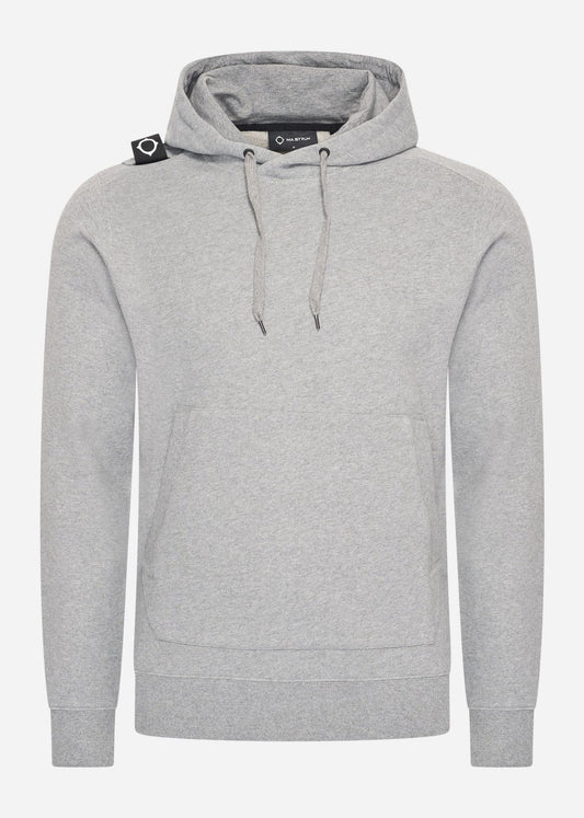 MA.Strum Hoodies  Core overhead hoody - grey marl 