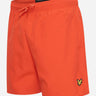 Lyle & Scott Zwembroeken  Plain swim short - tangerine tango 