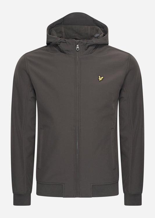 Lyle & Scott Jassen  Fleece back softshell jacket - gunmetal 