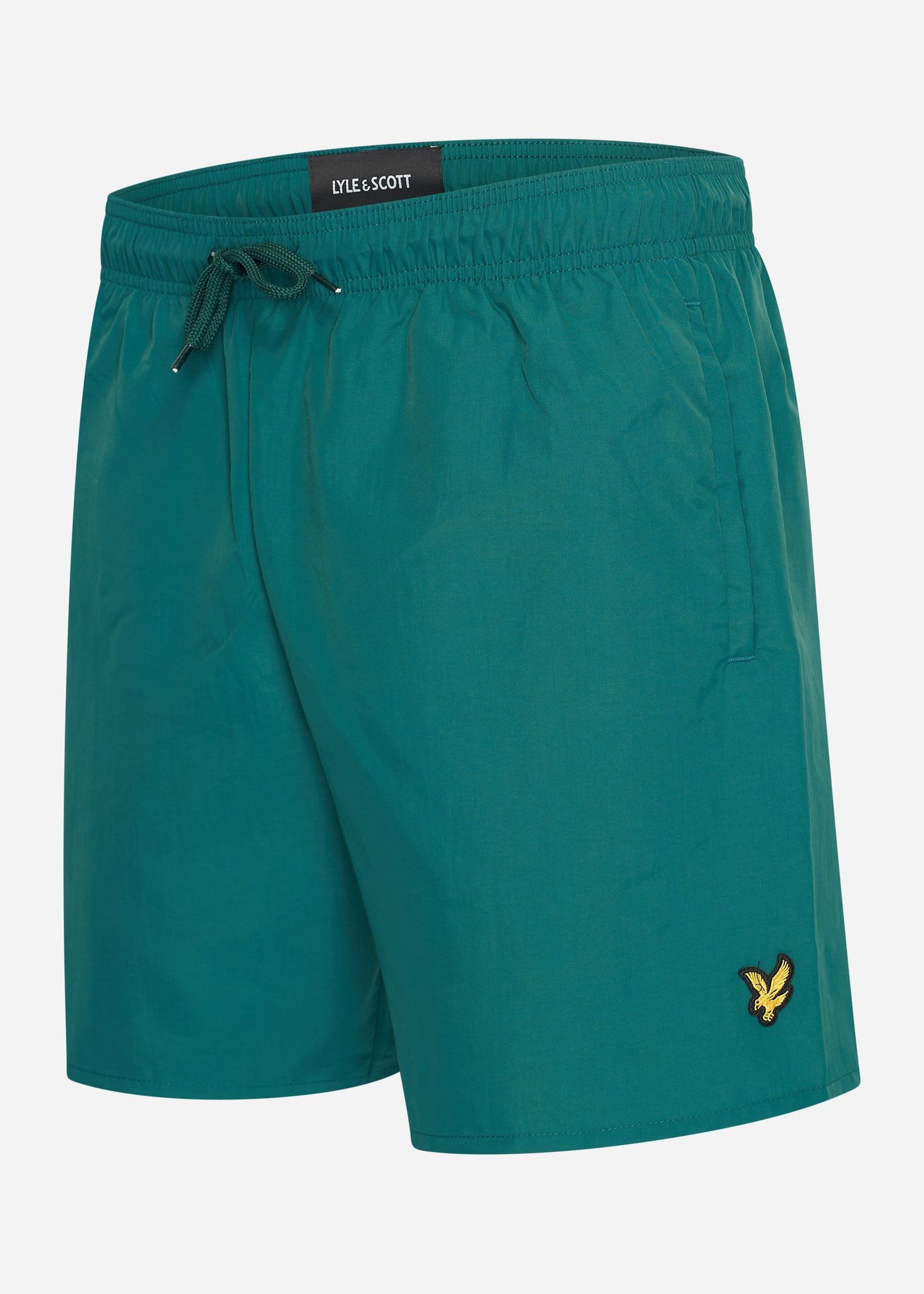 Lyle & Scott Zwembroeken  Plain swim short - malachite green 