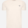 Fred Perry T-shirts  Ringer T-shirt - porridge marl 