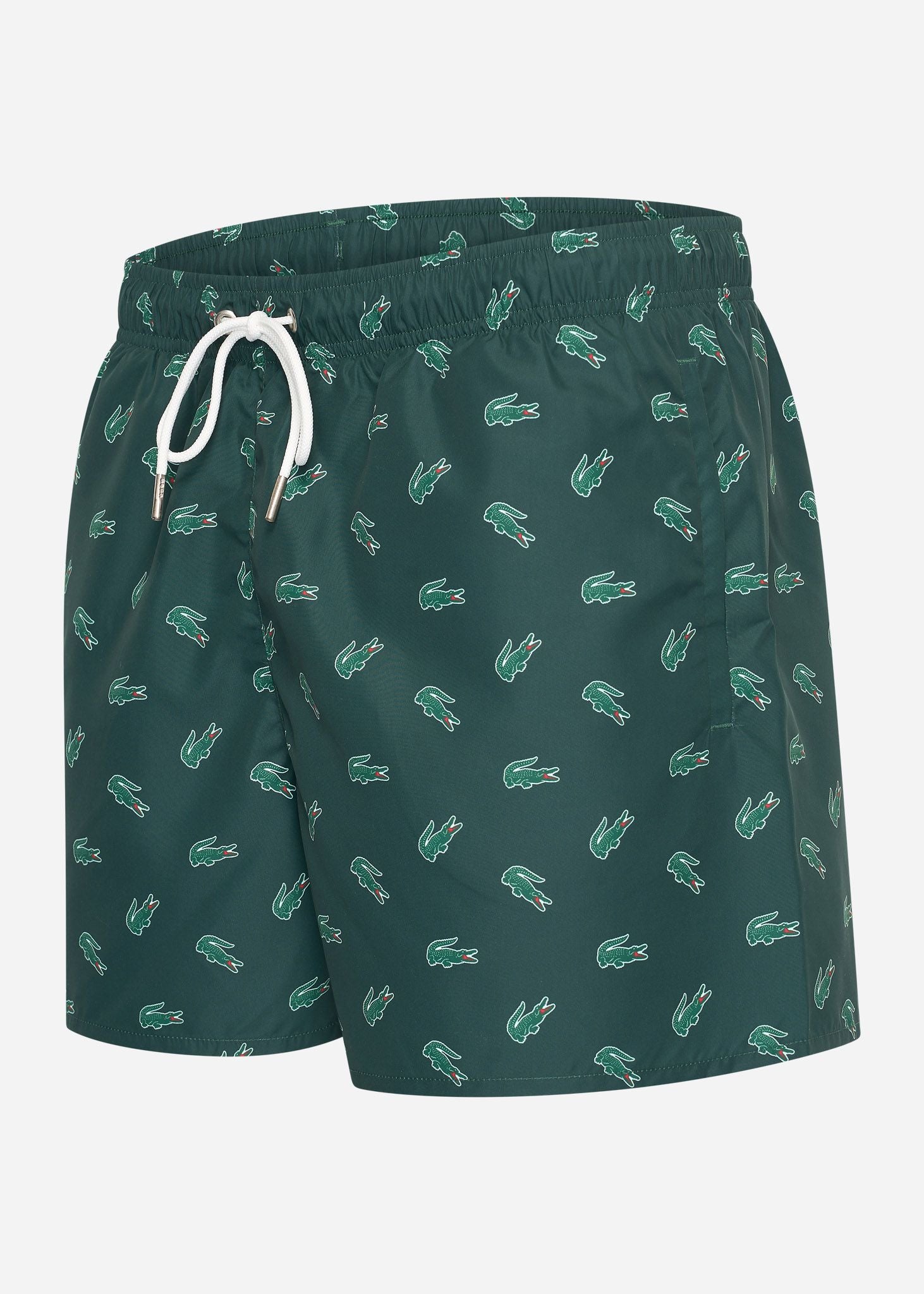 Lacoste Zwembroeken  Swimming trunks all over print - sinople multico 