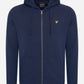 Lyle & Scott Vesten  Zip through hoodie - navy 