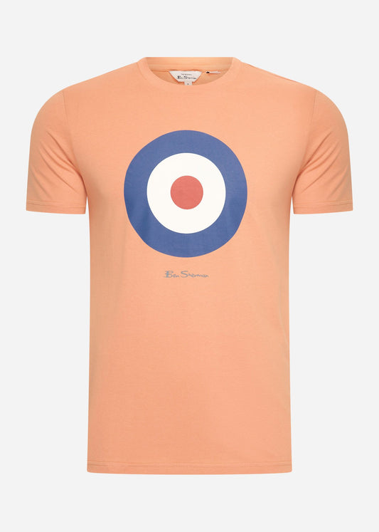 Ben Sherman T-shirts  Signature target tee - copper orange 