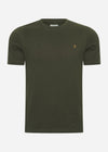 Farah T-shirts  Danny reg tee - evergreen 