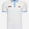 Ellesse Polo's  Tor polo - white light blue 