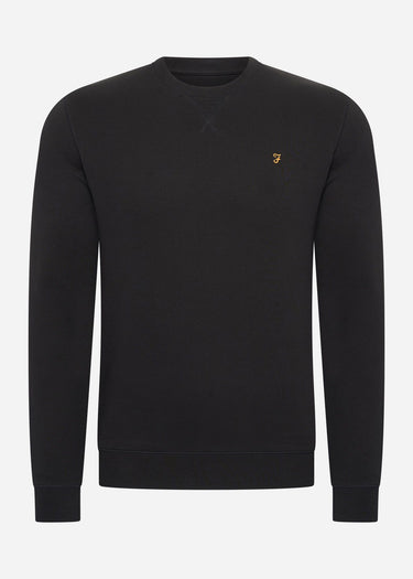 Farah Truien  Sweatshirt tim new crew - black 
