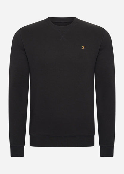 Farah Truien  Sweatshirt tim new crew - black 