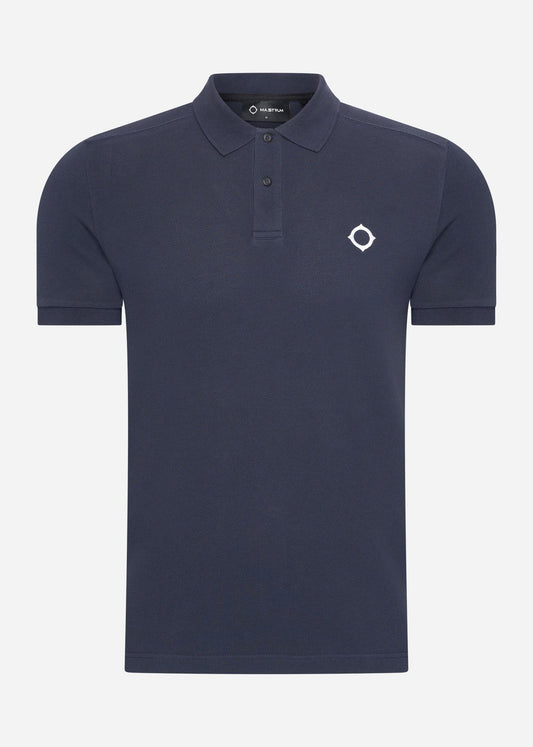 MA.Strum Polo's  SS pique polo - ink navy 