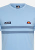 Ellesse T-shirts  Venire tee - light blue dark blue 