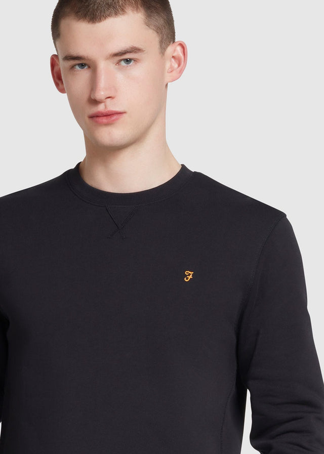 Farah Pullover  Sweatshirt tim new crew - black 