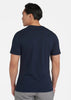 Barbour International T-shirts  Essential large logo tee - international navy 