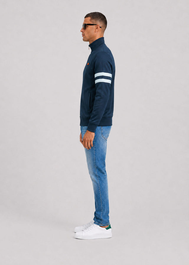 Ellesse Sweatjacken Roma track jacket - navy light blue