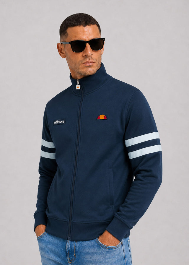 Ellesse Sweatjacken Roma track jacket - navy light blue