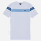 Ellesse T-shirts  Caserio t-shirt - white light blue 