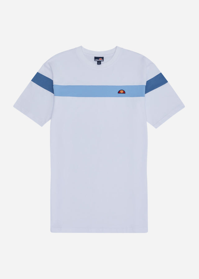 Ellesse T-Shirts  Caserio t-shirt - white light blue 