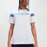 Ellesse T-shirts  Caserio t-shirt - white light blue 