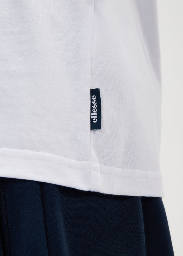 Ellesse T-Shirts  Caserio t-shirt - white light blue 