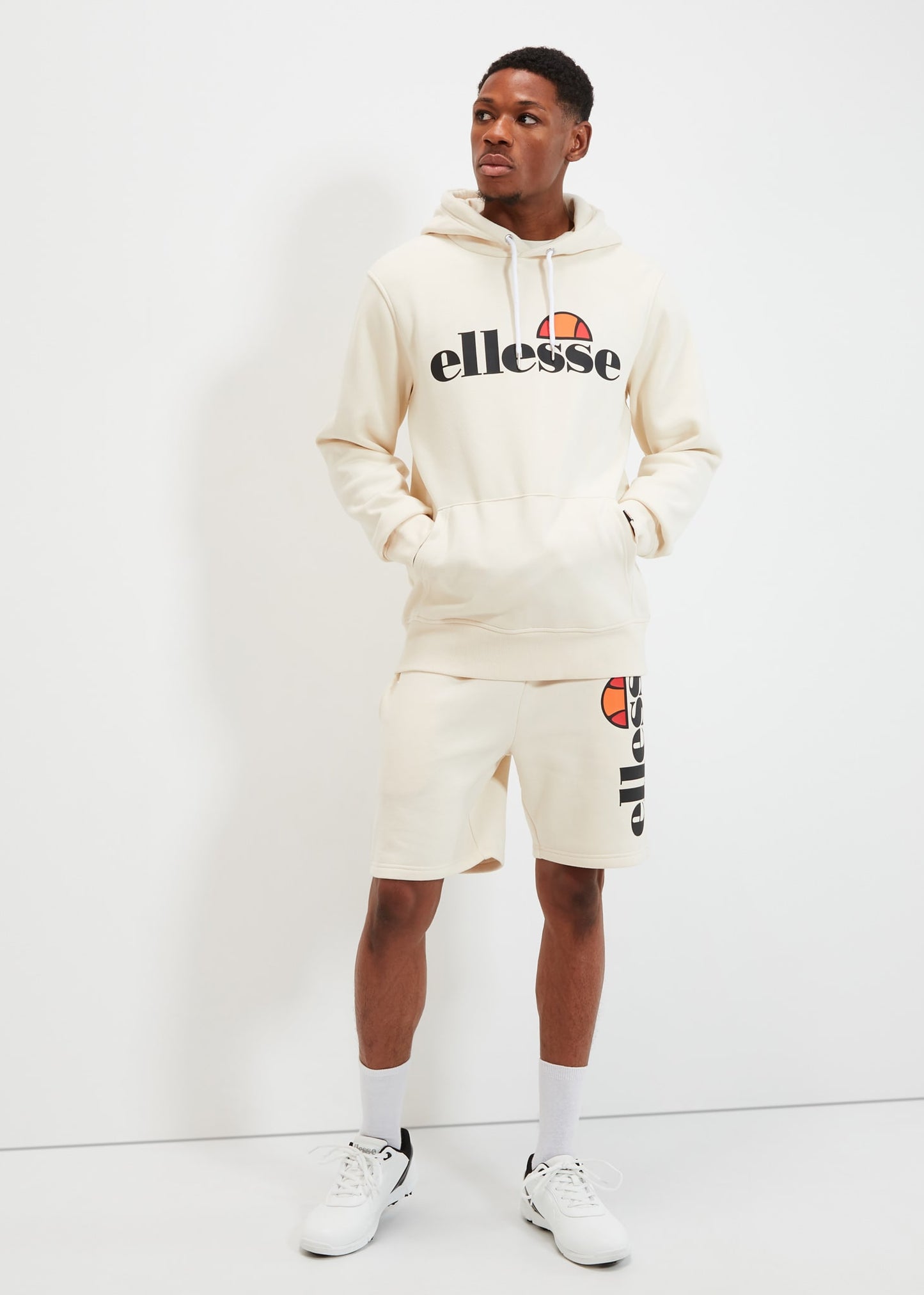 Ellesse T-shirts  Sl gottero oh hoody - off white 