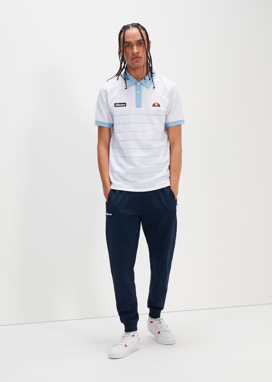 Tor polo - white light blue