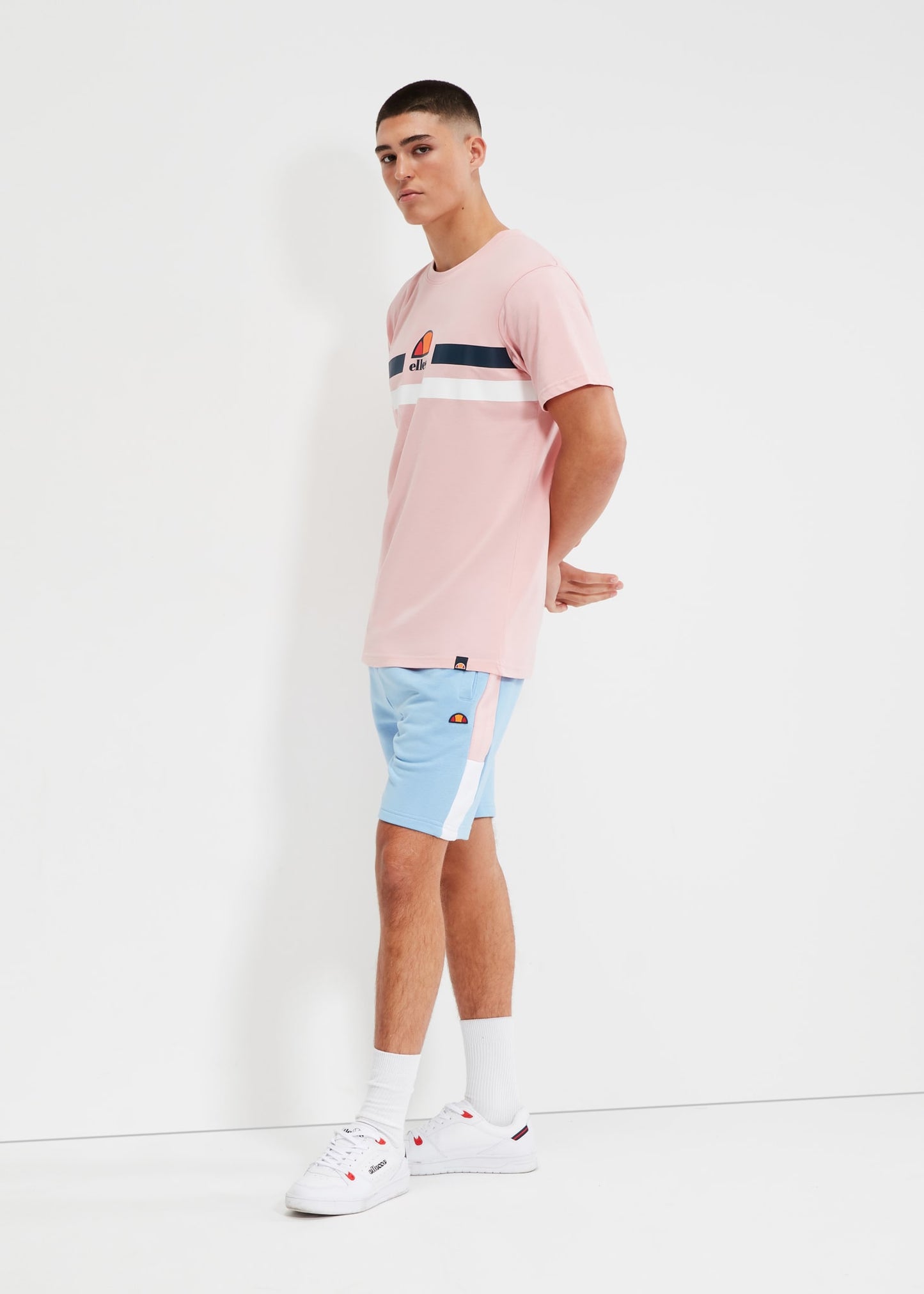 Ellesse T-shirts  Turi short - light blue 