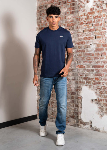 Fila T-shirts Laas regular tee - black iris