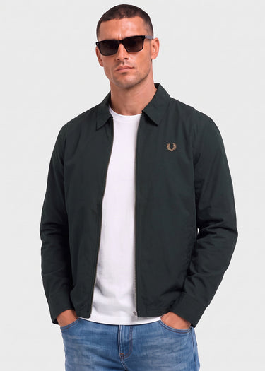 Fred Perry Overshirts Poplin overshirt - night green