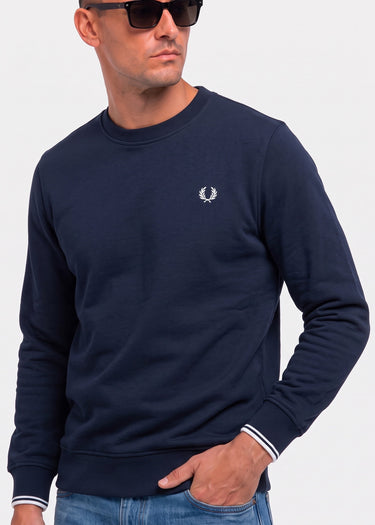Fred Perry Truien Crew neck sweatshirt - navy