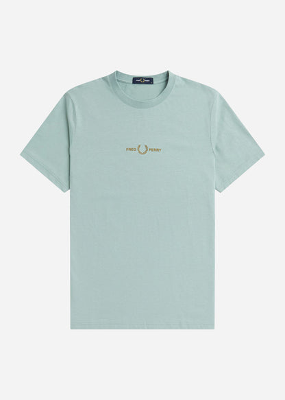 Fred Perry T-shirts  Embroidered t-shirt - silver blue 