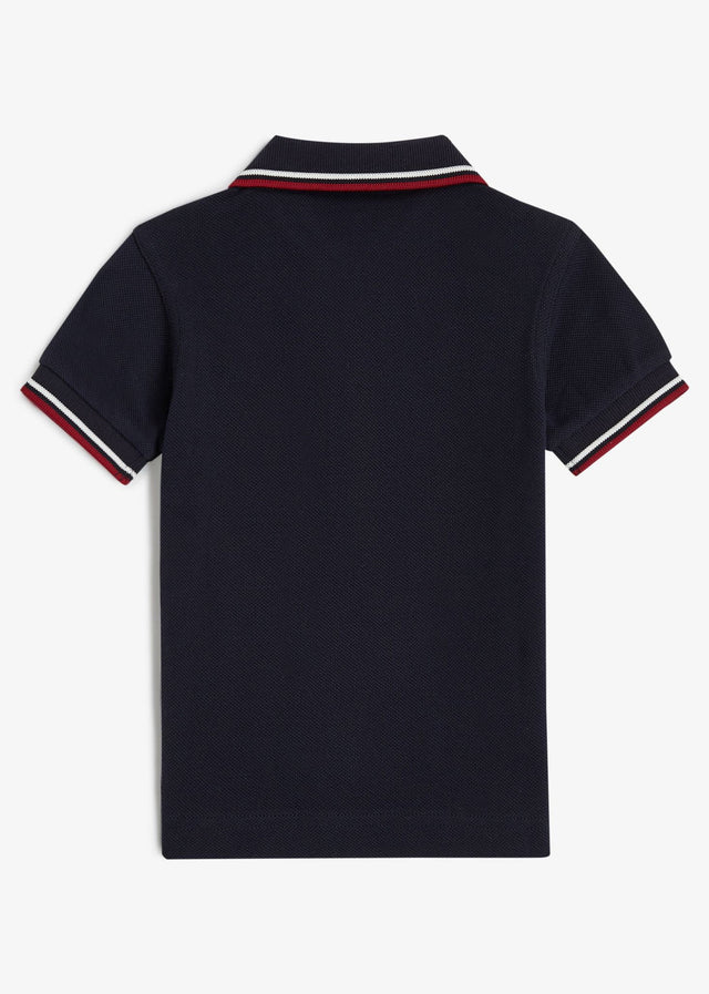 Fred Perry Poloshirts My first twin tipped fred perry shirt - navy snow white burnt red