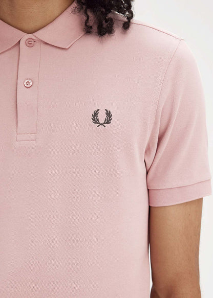 Fred Perry Polo's  Plain fred perry shirt - dusty rs pink black 