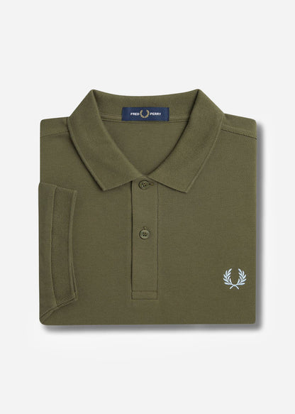 Fred Perry Polo's  Plain fred perry shirt - unigreen lghtice 