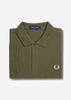 Fred Perry Polo's  Plain fred perry shirt - unigreen lghtice 