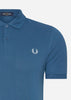 Fred Perry Polo's  Plain fred perry shirt - mdnghtbl lghice 