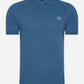 Fred Perry Polo's  Plain fred perry shirt - mdnghtbl lghice 