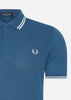 Fred Perry Polo's  Twin tipped fred perry shirt - mdngtbl ecr lice 