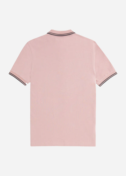 Fred Perry Polo's  Twin tipped fred perry shirt - dusty rs pink black 