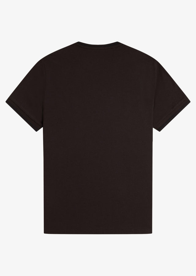 Fred Perry T-Shirts Twin tipped t-shirt - rich brown black