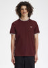 Fred Perry T-shirts  Twin tipped t-shirt - oxblood 