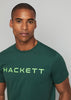 Hackett London T-shirts  Essential tee - green grey 