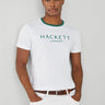 Hackett London T-shirts  Heritage classic tee - white 