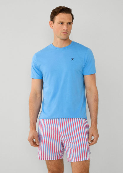 Hackett London T-shirts  Swim trim logo tee - marina 