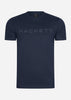 Hackett London T-shirts  Essential tee - navy grey 