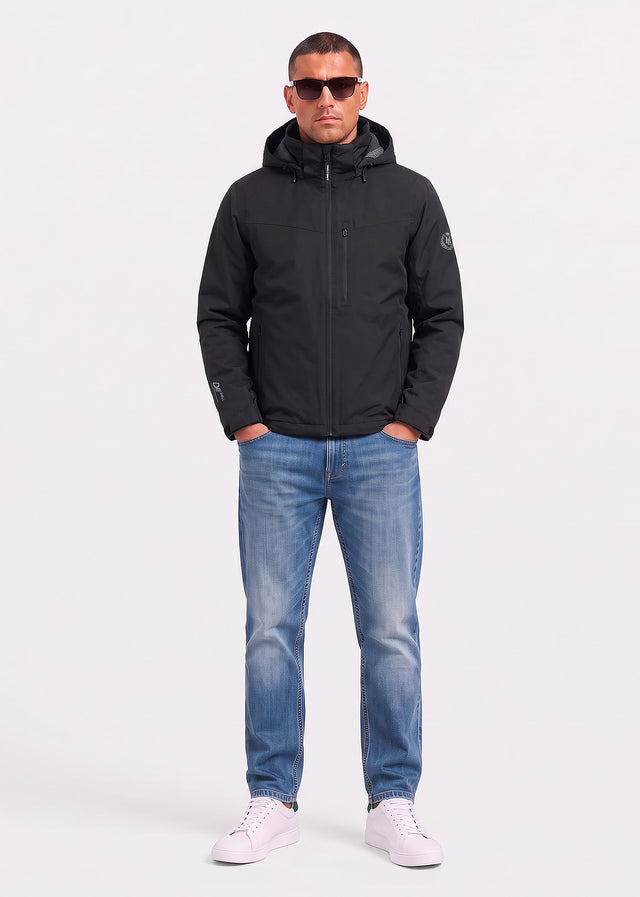 Henri Lloyd Jacken Men's polar breeze hooded jacket - black